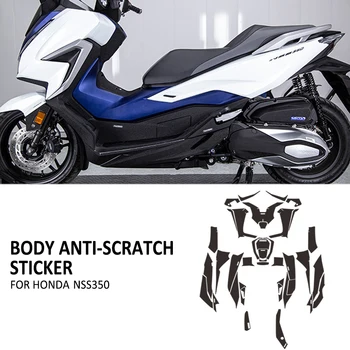 NOVO Za Honda NSS 350 NSS350 Motocikel Telo Zgosti Anti Scratch Odpornih Drsenju Gume Zaščitne Nalepke Nalepka