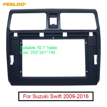 FEELDO Avto 2Din Avdio Radio Fascijo Okvir Adapter Za Suzuki Swift 09-16 Velik Zaslon 10.1