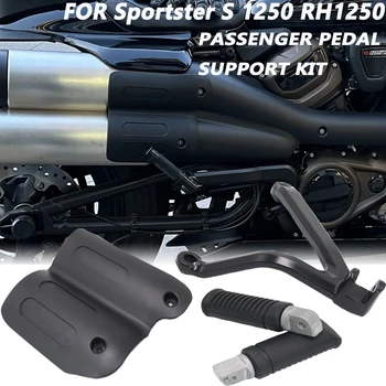 Motorno kolo Zadaj Osebnih Footpegs Noga Počiva Pedal & Gori, Primerni ZA Sportster S 1250 RH1250 RH 1250 2021 2022