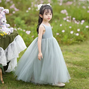 Otroci Princesa Dekleta Obleko 2022 Poletje Čipke Stranka Obleko Kostum 2 3 5 7 8 10 Letih Otroške Obleke Za Dekleta Poročne Obleke Vestido