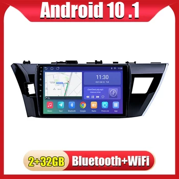Android 11 avtoradio MP5 NE Predvajalnik DVD-jev Za Toyota Corolla 2014 2015 2016 GPS Navigacija Autoradio vodja enote Ne 2 din 2din
