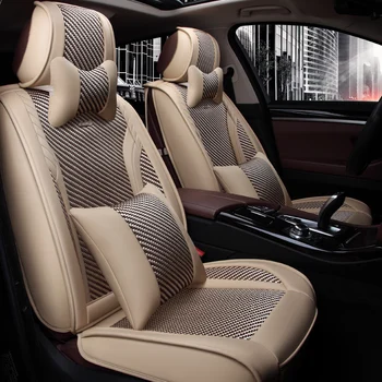 Visoka kakovost in Brezplačna dostava! Celoten sklop avtomobilskih sedežnih prevlek za Volvo XC60 2016-2009 Udobno dihanje sedežnih prevlek za XC60 2015