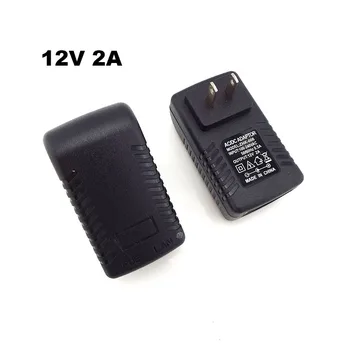 PoE napajalnik 12V 2A POE Injektor Ethernet Adapter za CCTV Varnostne Kamere Telefona NAS EU Stenske Vtičnice