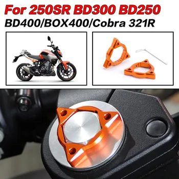 Za CFMOTO 250SR BD300 BD250 BD400 BOX400 Cobra 321R Motocikel 17 mm CNC Aluminija Vzmetenje Vilice Prednapeti Nastavitev