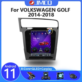 JMCQ 2 Din Android 11 Avto Radio audio Stereo Za VW Volkswagen Golf 7 VII 2014-2018 Multimedijski Predvajalnik Videa, 4G Carplay DSP WIFI