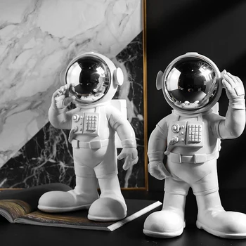 Ustvarjalne Astronavt Astronavt Model Obrti Veliko Smolo Dekoracijo Namizni Pribor Dom Dekoracija Dodatna Oprema