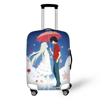 Vroča Ljubezen Nekaj Design dodatki za potovanja kovček zaščitne prevleke 18-32 palčni elastična prtljage prah kritje primera raztegljive