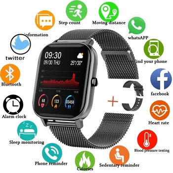 H10 Pametno Gledati Moški Ženske Bluetooth Klic smartwatch Človek Šport Fitnes Tracker vodoodporna LED Full Zaslon na Dotik Za Android ios