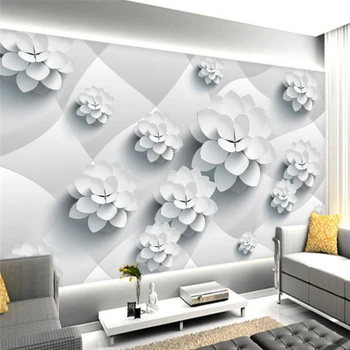beibehang Beli cvetovi po meri photo steno stensko 3d stenske papirjev doma dekor naravne lepote pokrajine velike, tapete za stene, 3 d