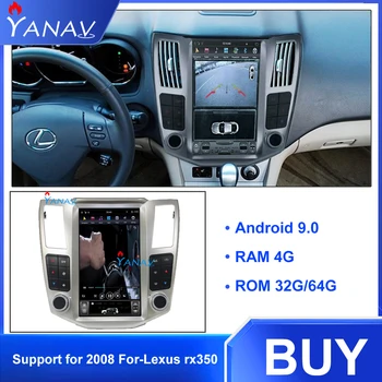 Avto video predvajalnik Za-Lexus rx350 2008 Android 9.0 auto 11.8