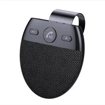 Brezžični Vozila Avto Bluetooth V5.0 Zvočniki za Prostoročno uporabo v vozilu Komplet za prostoročno telefoniranje Bluetooth Zvočnik sončnega Avto Dodatki