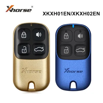 Xhorse XKXH01EN/XKXH02EN Žično Univerzalni Daljinski Ključ 4 Gumbi za VVDI Ključno Orodje VVDI2 angleško Različico